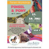 Pinsel Pony Sommer